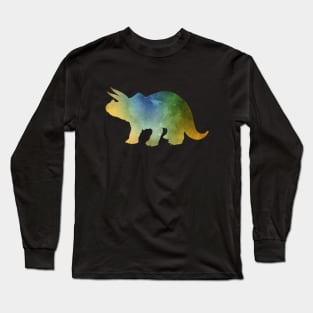 Triceratops Dinosaur Long Sleeve T-Shirt